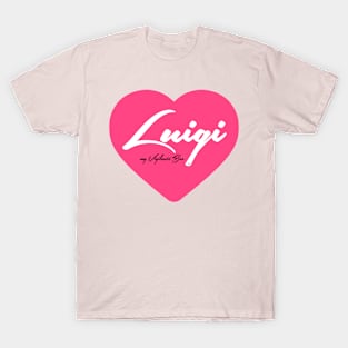 LOVE Luigi - Heart TM - Front T-Shirt